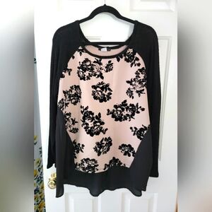 Floral Long Sleeve Top